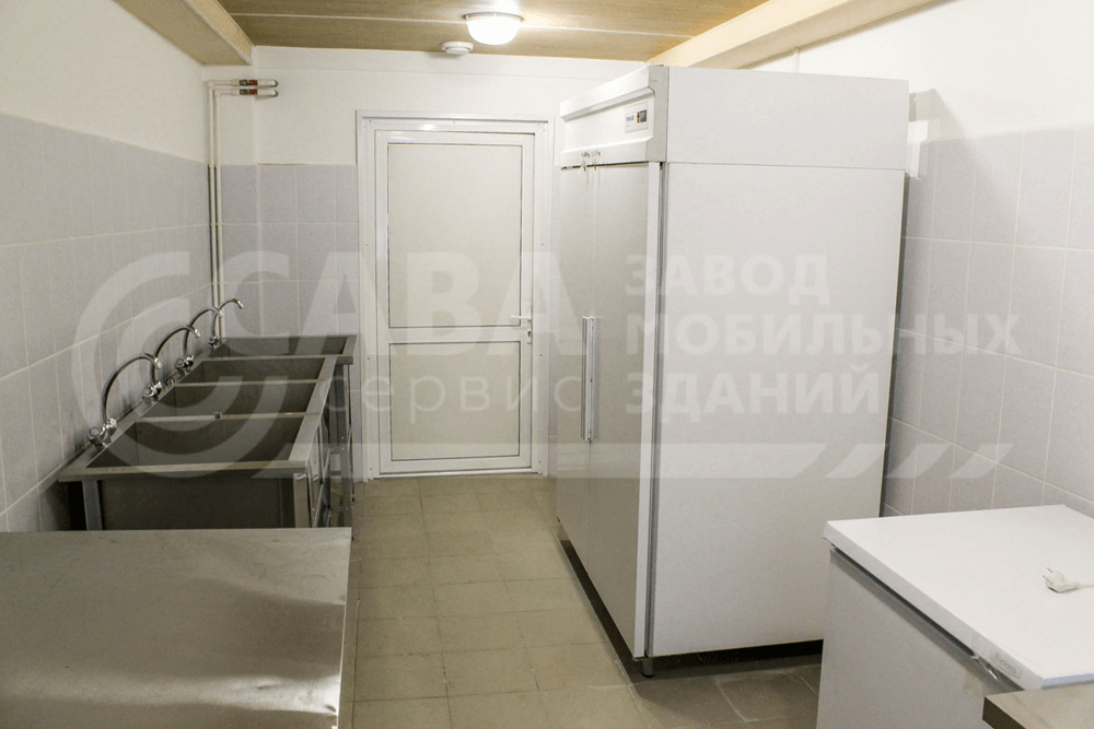 Столовая из 26 блок-контейнеров