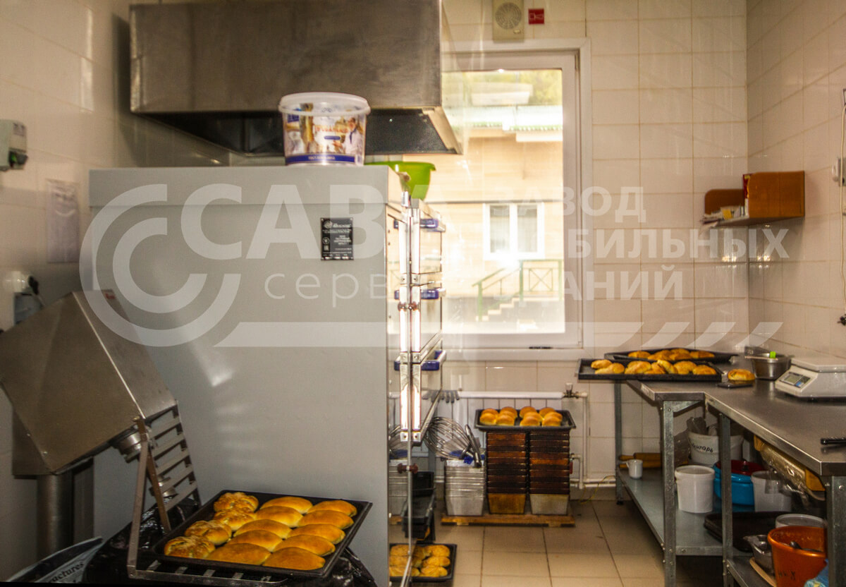 Столовая на 25 посадочных мест. Вахтовый жилой комплекс в г. Усть-Кут для ООО «Иркутская Нефтяная компания»