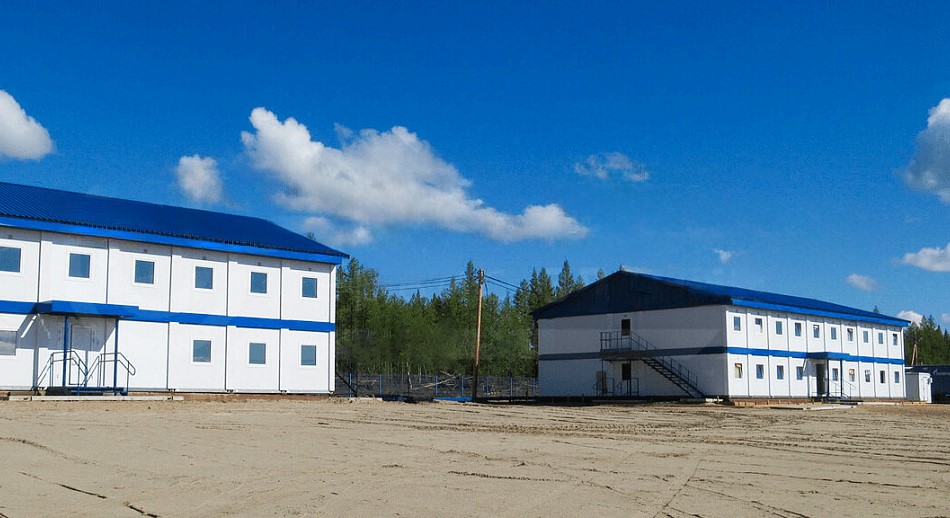 Вахтовый поселок для строителей Ленского участка магистрального газопровода «СИЛА СИБИРИ»