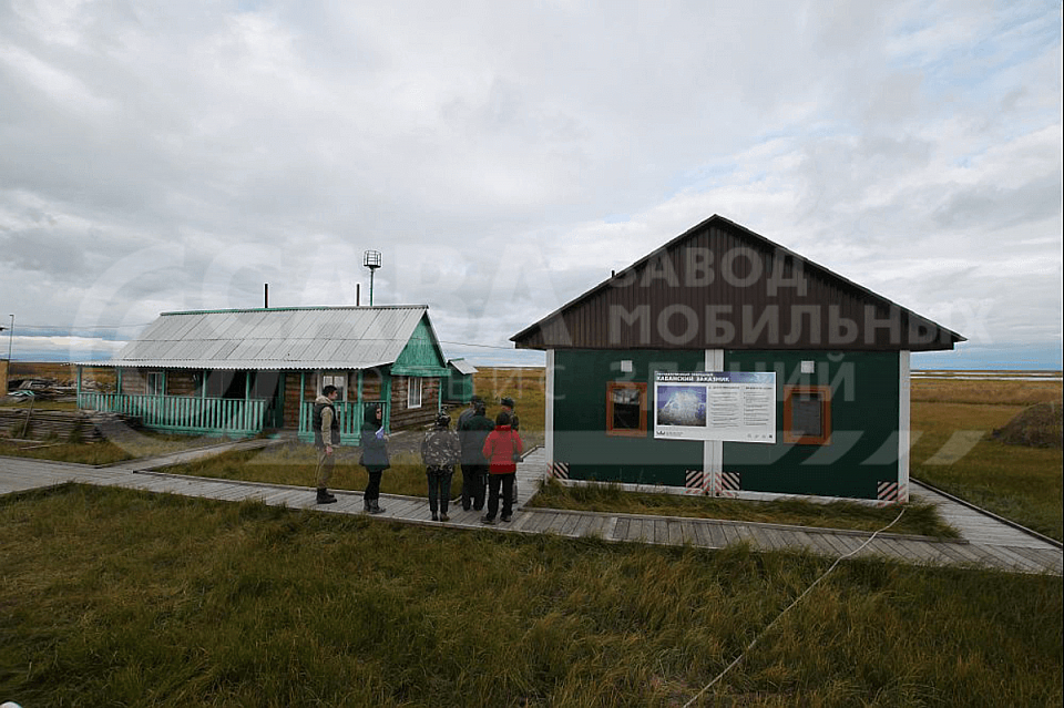 Модульные здания для сотрудников и туристов заповедника «Кабанский заказник»